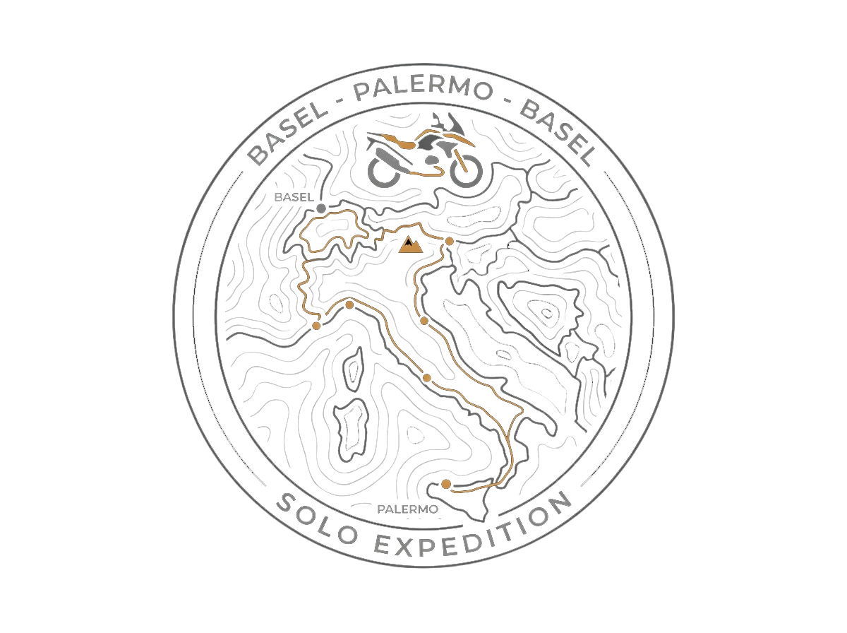 Basel-Palermo-Basel Solo Expedition